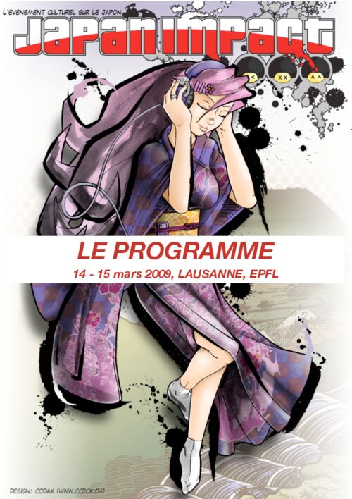 Édition 2009 du site Japan Impact