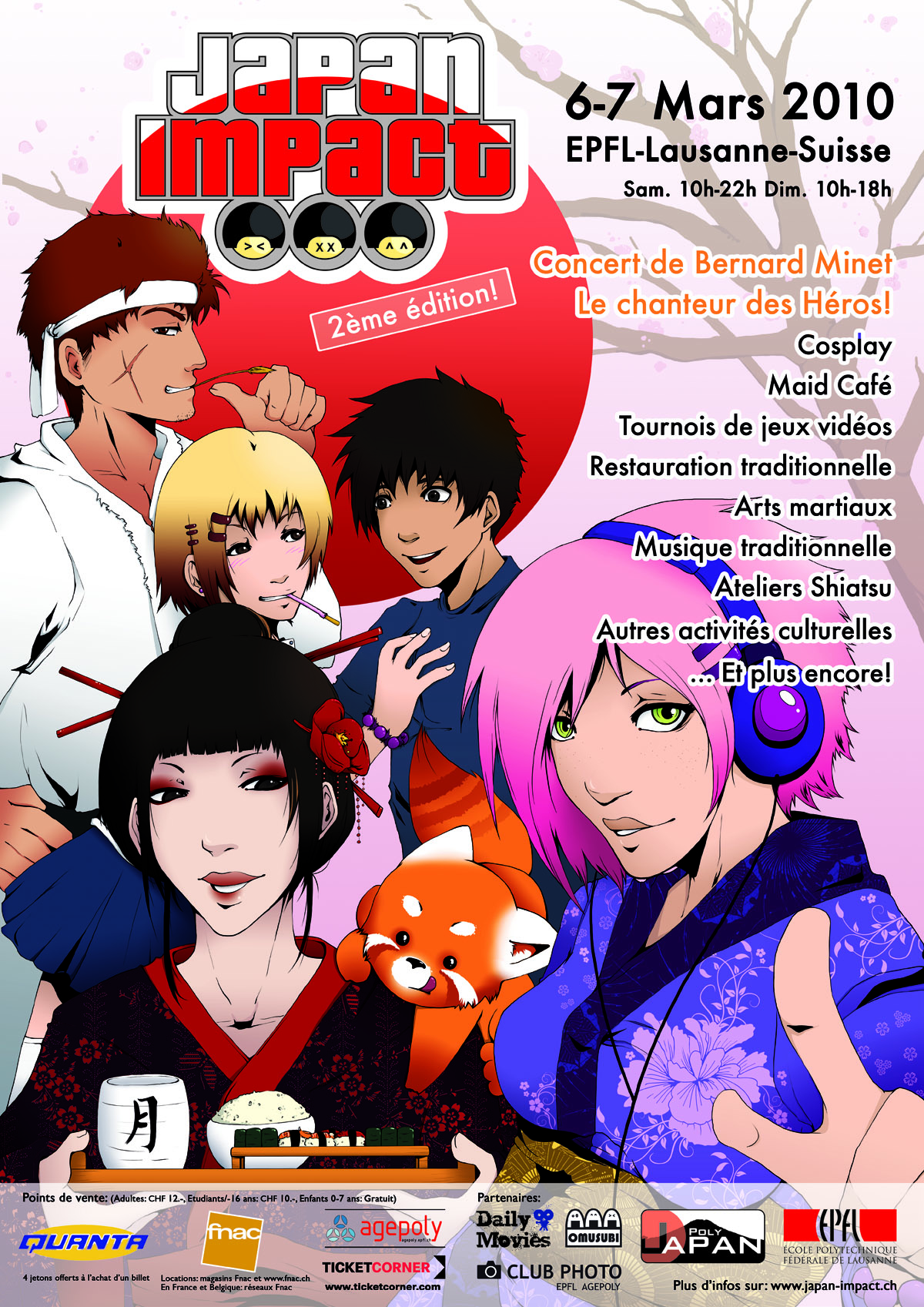 Édition 2010 du site Japan Impact