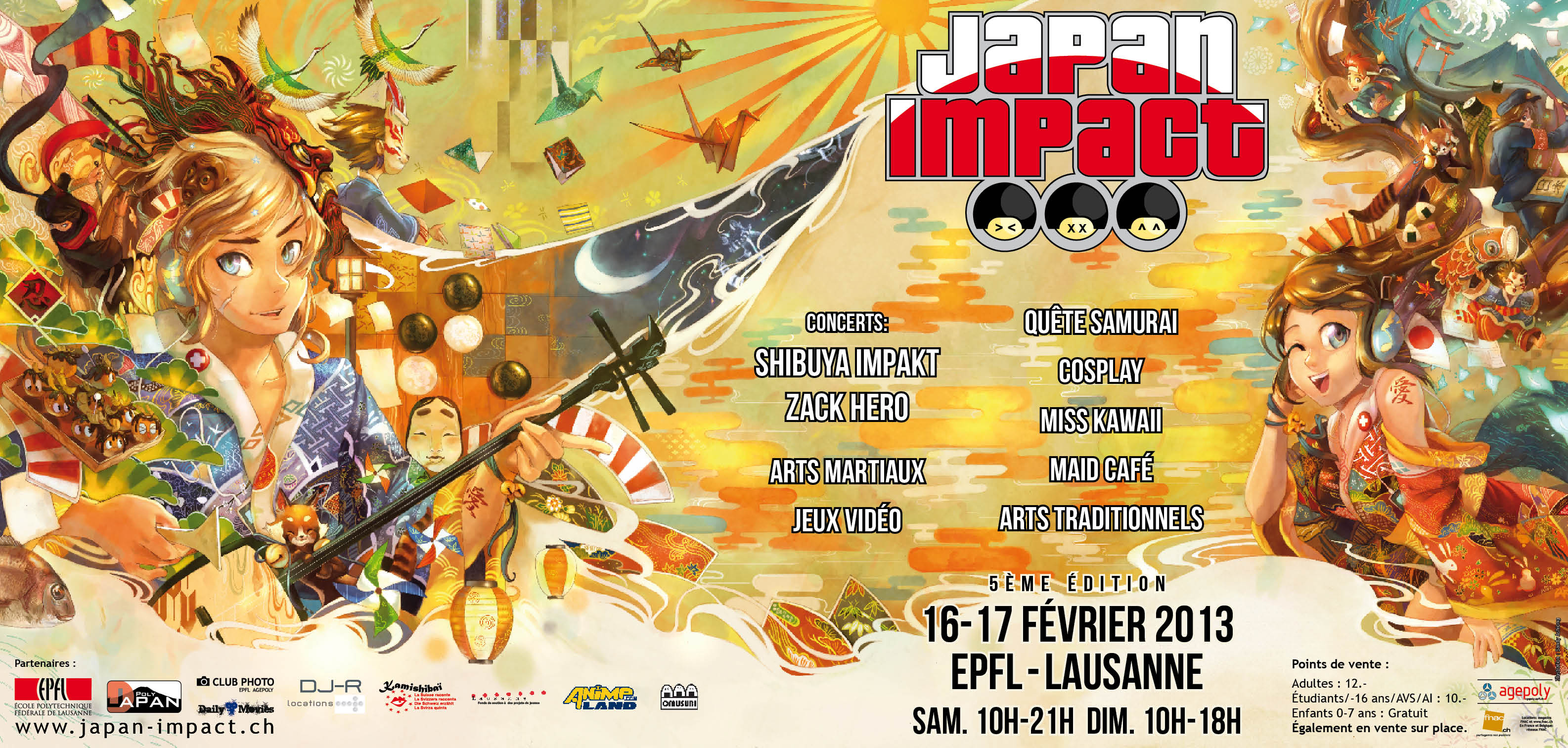 Édition 2013 du site Japan Impact